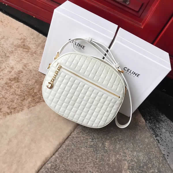 New Celine White Crossbody Bag Card Case High Quality